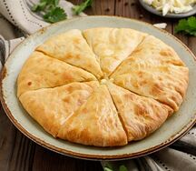 Лепешка с сыром сулугуни