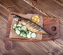 Скумбрия горячего копчения