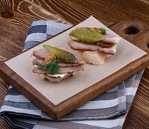 Бутерброды с бужениной