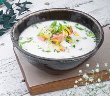 Уха царская со сливками