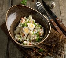 Оливье с цыпленком