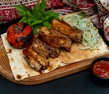 Шашлык из свиных рёбрышек