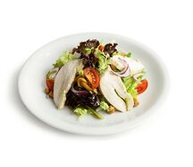 Салат с копченой курицей
