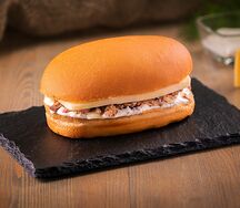 Бутерброд с сайрой и сыром