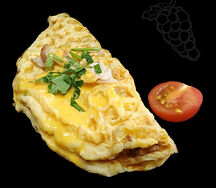 Омлет с ветчиной и сыром