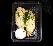 Ёжики куриные со сметаной