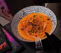 Креветочный биск в тайском стиле