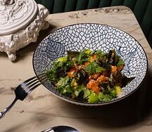 Лосось, авокадо, васаби