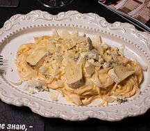 Спагетти 4 сыра