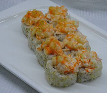 Запеченный ролл Морской