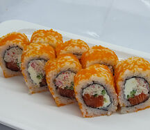 Ролл Калифорния Дары моря