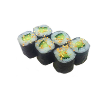 Классический ролл с огурцом