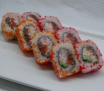 Ролл Калифорния Огни Токио