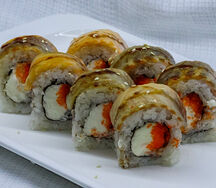 Запеченный ролл Филадельфия