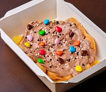 Баблс-вафля с кремом