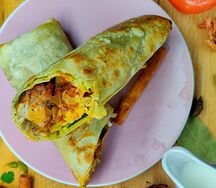 Индийские Мега роллы Ролл со свининой Порк Виндалу