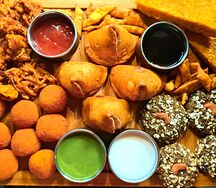 Мега-бокс Большой вегетарианский закусочный сет на компанию