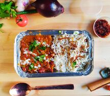 Раджма Чавал: красная фасоль с рисом