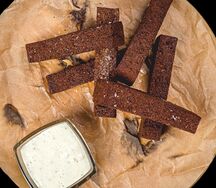 Гренки чесночные