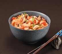 Удон с креветками