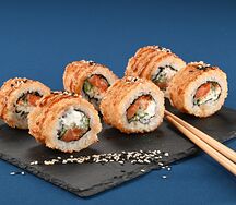 Темпура сяке лосось