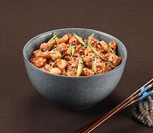 Острый рис с цыплёнком