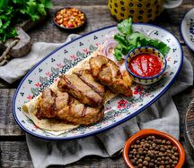 Свинина на гриле 