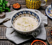 Сациви с цыпленком конфи