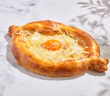 Хачапури по-аджарски Четыре сыра