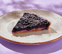 Тарт с черникой