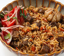 Плов с говядиной