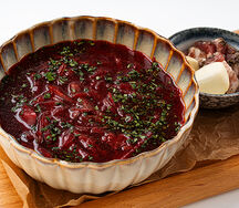 Борщ с телятиной