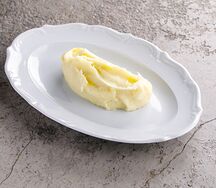 Картофельное пюре с трюфельным маслом