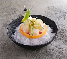 Сашими с гребешком