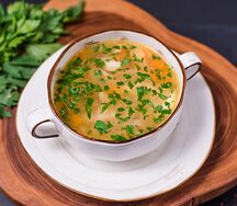 Суп куриный