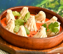 Я Патара в соусе из сливок и запеченого болгарского перца