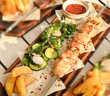 Я Шашлык из индейки с хмели - сунели