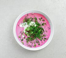 Борщ холодный