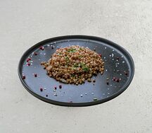 Греча с луком