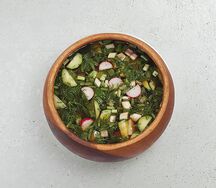 Окрошка на квасе