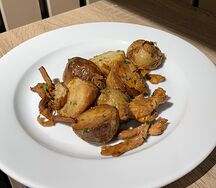 Картофель Стоун с лисичками