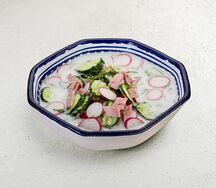 Окрошка на кефире