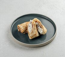 Блинчик с творогом и изюмом