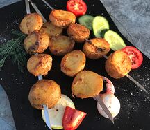 Картофель дольками