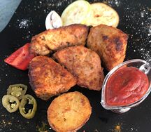 Шашлык из cвинoй шеи