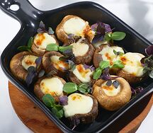 Шампиньоны с сыром