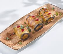 Баклажаны с орехами