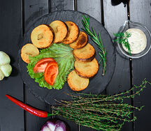 Картошка на мангале