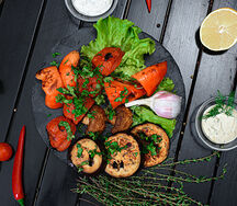 Овощи на мангале