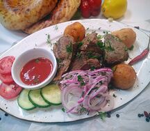 Казан-кебаб из баранины